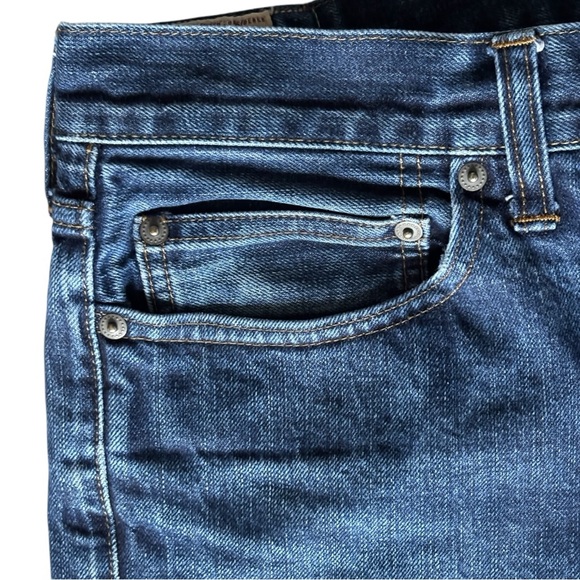 J Crew  Mens 34 X 32 770 Kaihara Japanese Denim Blue Jeans That Sit Below Waist - Picture 4 of 12